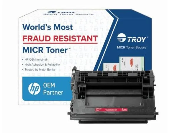 TROY MICR M608-609 MICR Toner High Yield (25,000 Yield) *CHECK PRINTING*