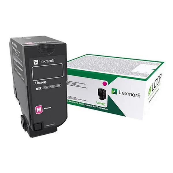 Lexmark CS725 High Yield Magenta Return Program Toner Cartridge (12,000 Yield)
