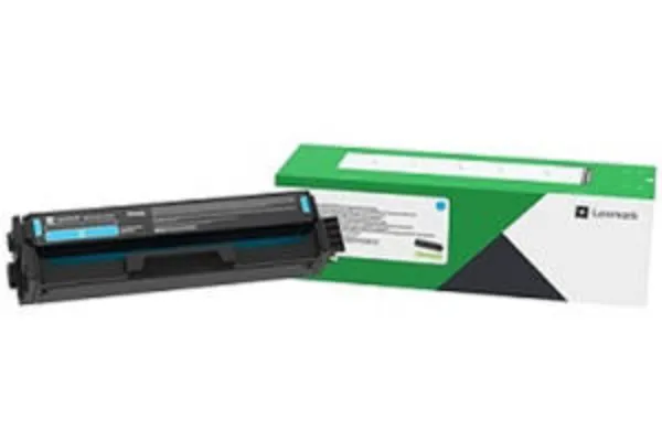 Lexmark C3224dw, C3326dw, C3426dw, MC3224, MC3326 Cyan Return Program Toner Cartridge (1,500 Yield)