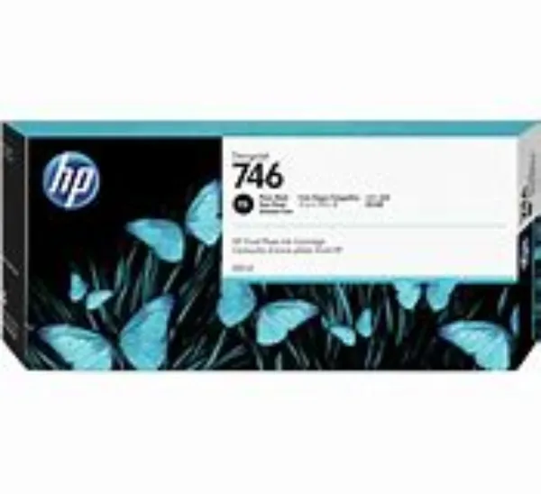 HP 746 (P2V83A) DesignJet Z6, Z9 Matte Black Original Ink Cartridge (300 ml)