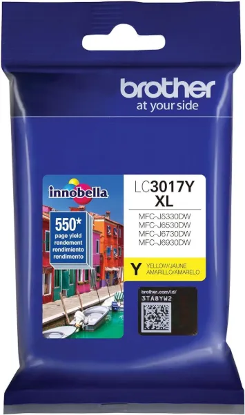 Brother MFC-J5330DW, J6530DW, J6930DW High Yield Yellow Ink Cartridge (550 Yield)
