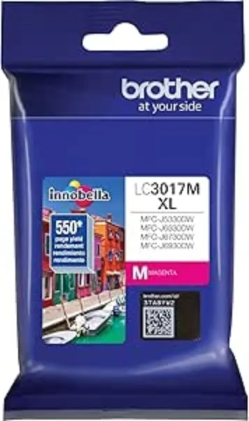 Brother MFC-J5330DW, J6530DW, J6930DW High Yield Magenta Ink Cartridge (550 Yield)